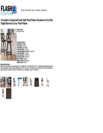 Spec Sheet