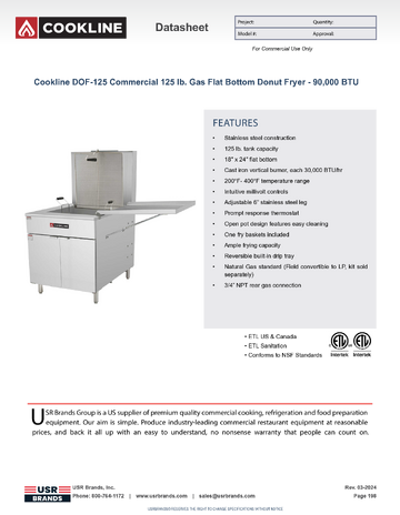 Spec Sheet