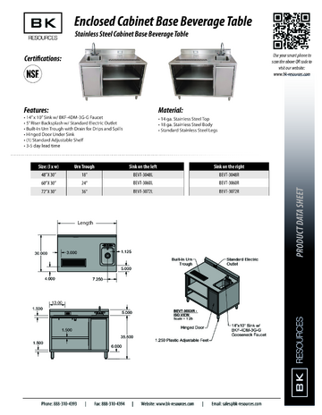 Spec Sheet