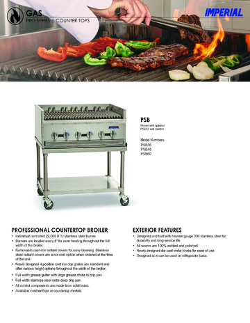 Spec Sheet