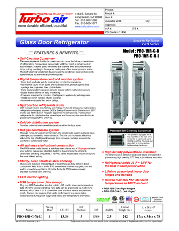 Spec Sheet