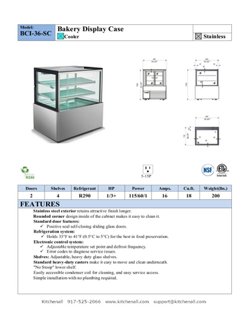 Spec Sheet