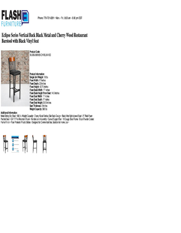 Spec Sheet