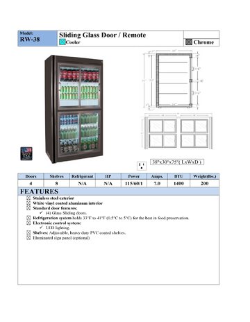 Spec Sheet