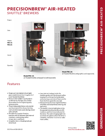 Spec Sheet
