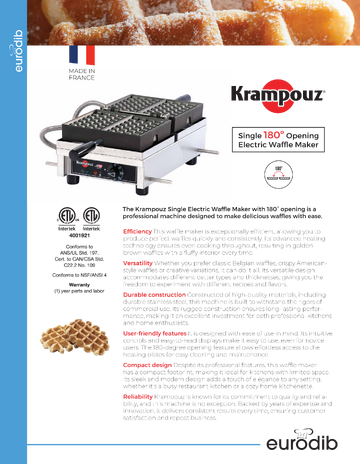 Spec Sheet