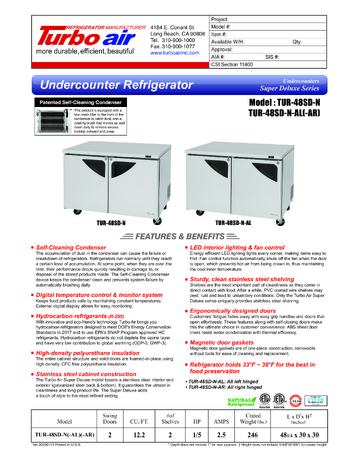 Spec Sheet