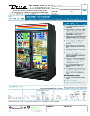 Spec Sheet