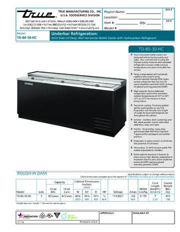 Spec Sheet