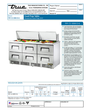 Spec Sheet