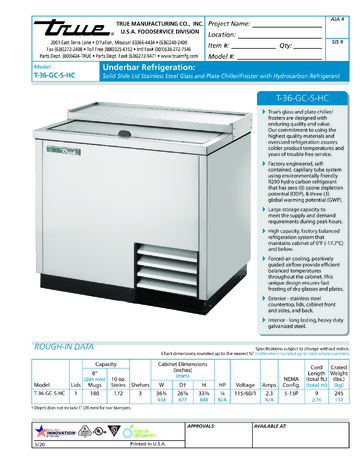 Spec Sheet