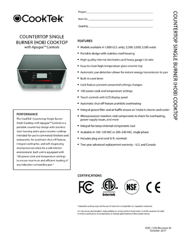 Spec Sheet