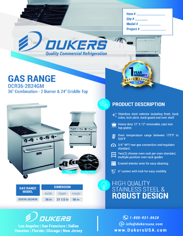 Spec Sheet