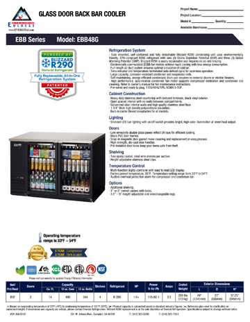 Spec Sheet