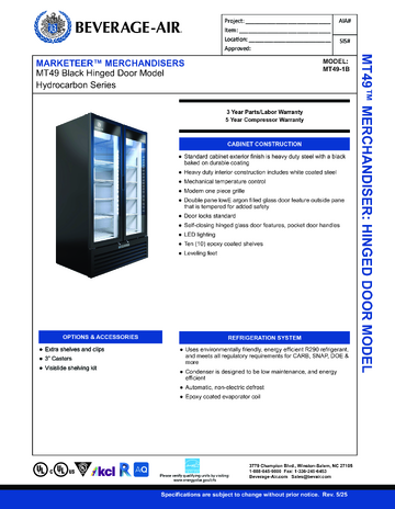 Spec Sheet
