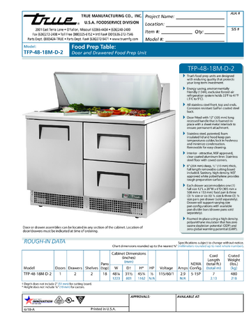 Spec Sheet