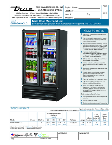 Spec Sheet