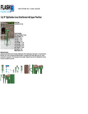 Spec Sheet