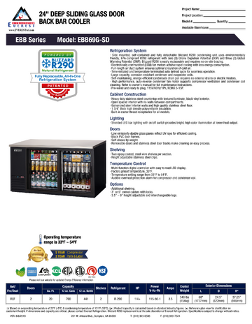 Spec Sheet