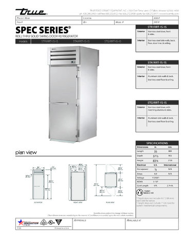 Spec Sheet