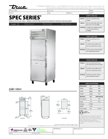 Spec Sheet