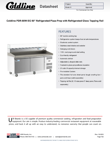 Spec Sheet