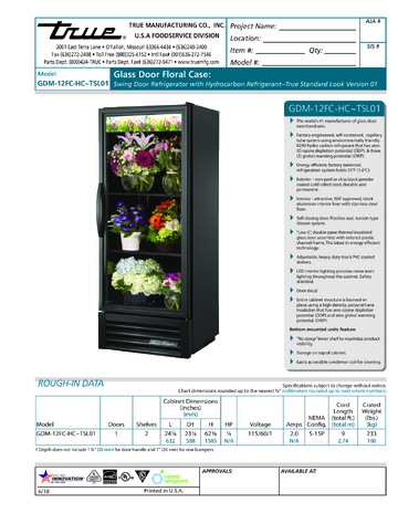Spec Sheet
