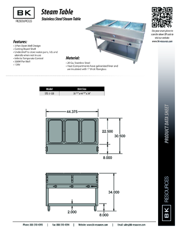 Spec Sheet