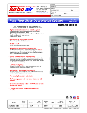 Spec Sheet