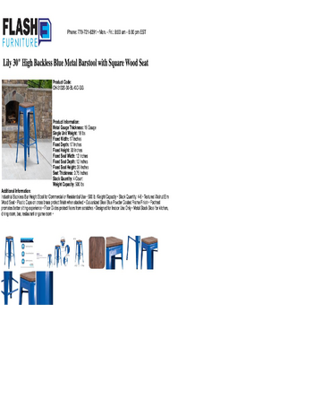 Spec Sheet