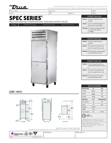 Spec Sheet