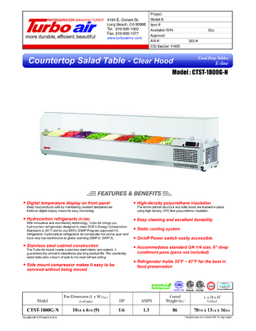 Spec Sheet