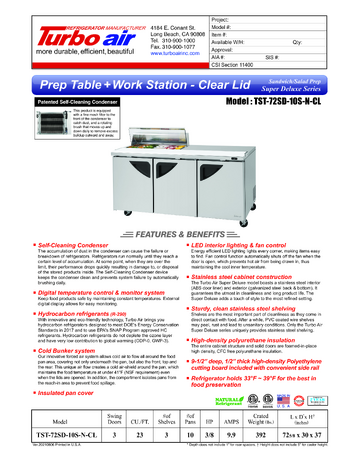 Spec Sheet