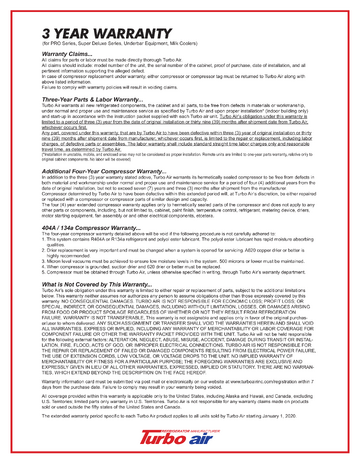Spec Sheet