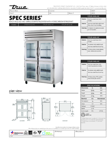 Spec Sheet