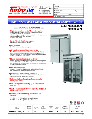 Spec Sheet