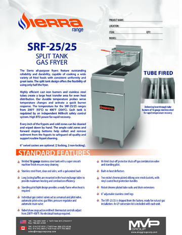 Spec Sheet