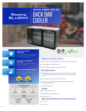 Spec Sheet