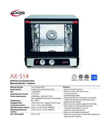 Spec Sheet