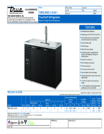 Spec Sheet