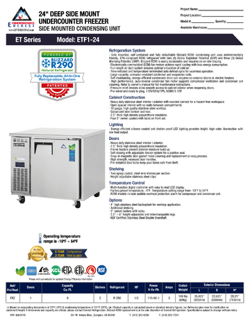 Spec Sheet