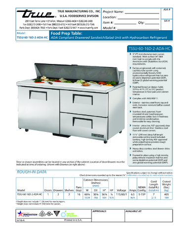 Spec Sheet