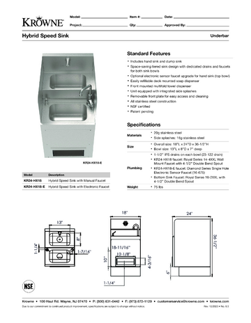 Spec Sheet