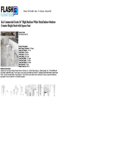 Spec Sheet