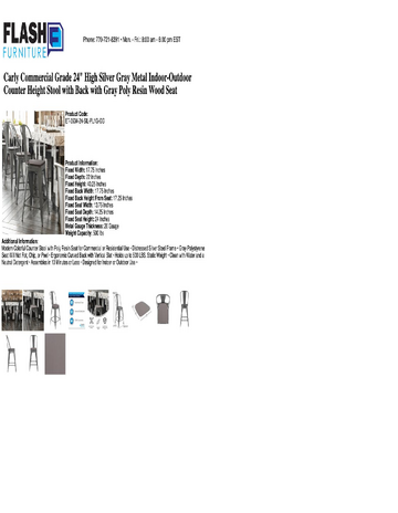 Spec Sheet