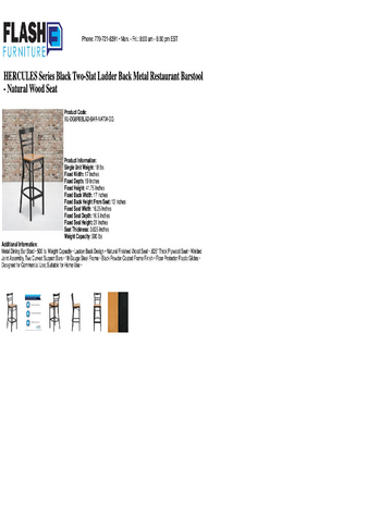 Spec Sheet