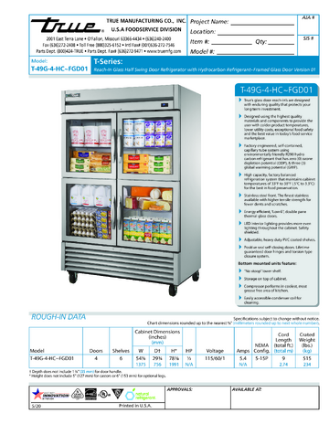 Spec Sheet