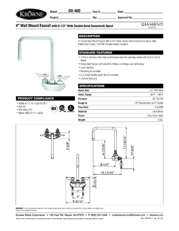 Spec Sheet