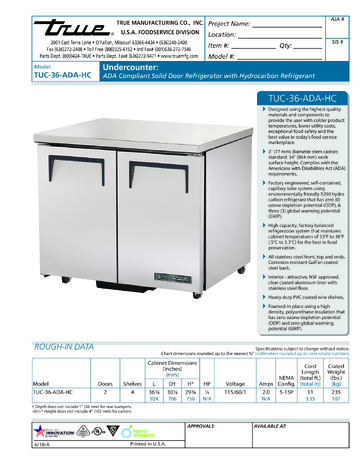 Spec Sheet