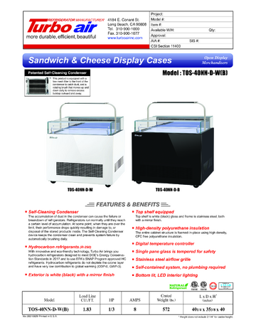 Spec Sheet